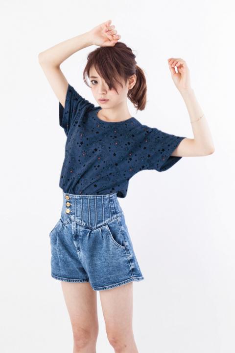 ドルマンスリーブTシャツ森沢優モデル