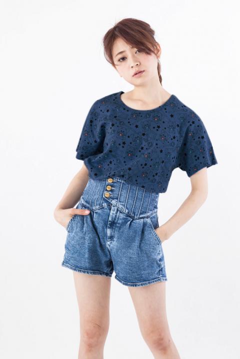 ドルマンスリーブTシャツ森沢優モデル