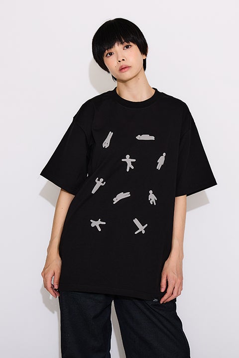 ぷっくりエモート モデル Tシャツ めっちゃカメレオン