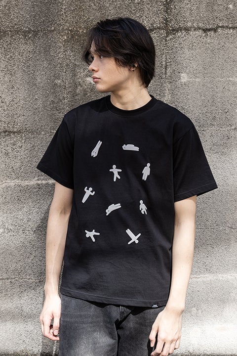 ぷっくりエモート モデル Tシャツ めっちゃカメレオン