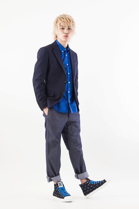 ロックマン×UBIQ総柄スニーカー