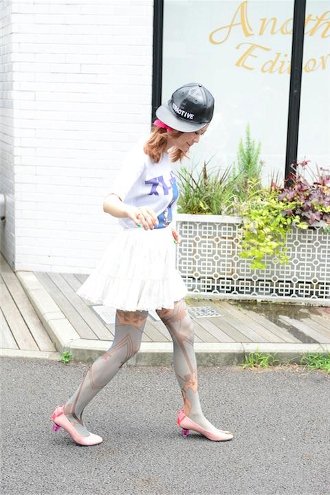 委員長の魔女の結界ストッキング+ストッキングTシャツ
