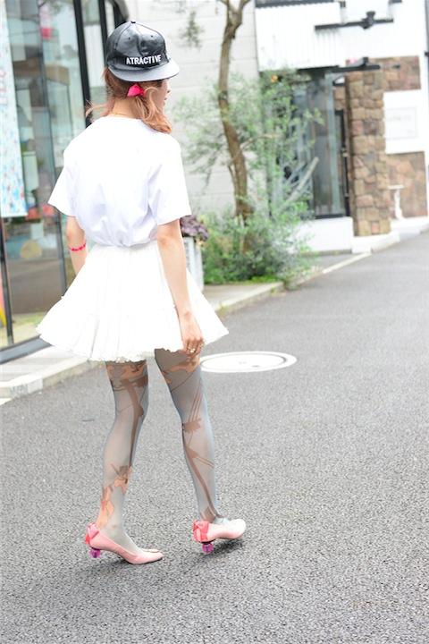 委員長の魔女の結界ストッキング+ストッキングTシャツ