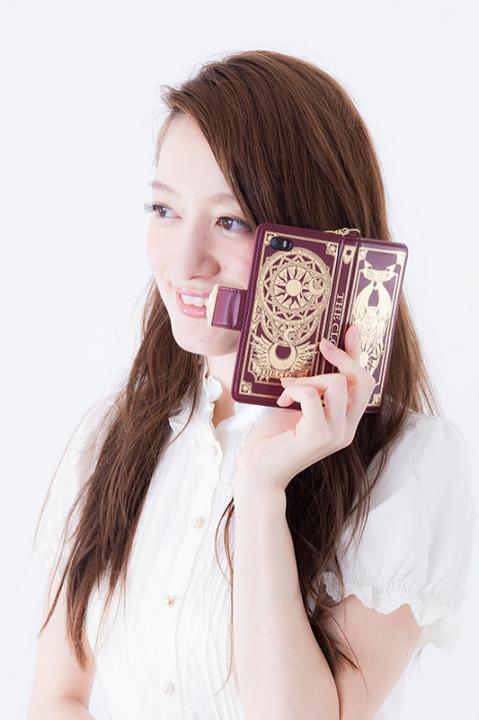 クロウカードの本ブック型スマートフォンケース(5/5S用) スマホケース カードキャプターさくら