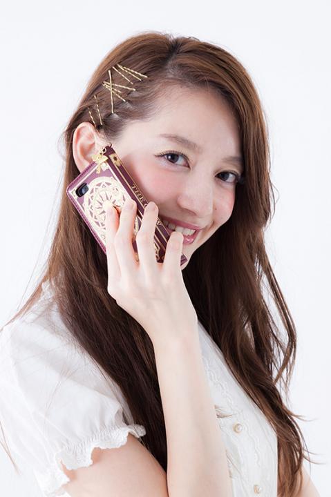 クロウカードの本ブック型スマートフォンケース(5/5S用) スマホケース カードキャプターさくら