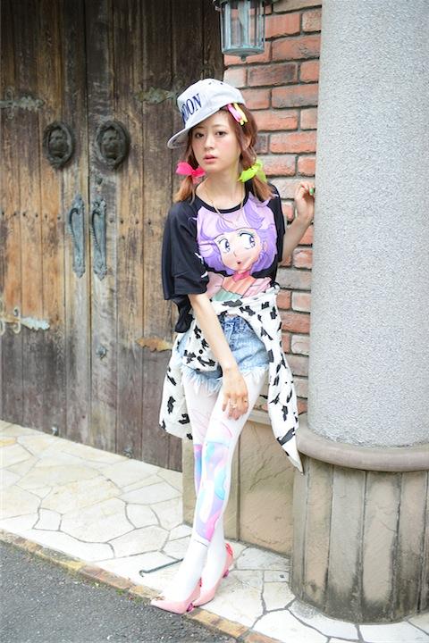 ドレスアップTシャツマミ+マイリトルポニータイツ