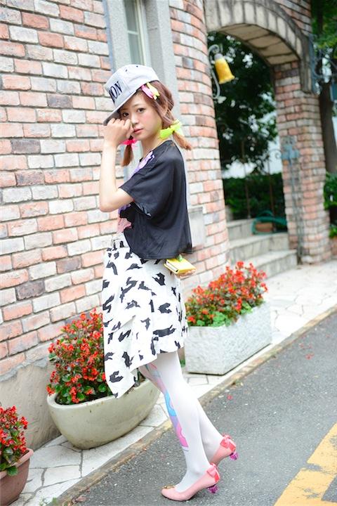 ドレスアップTシャツマミ+マイリトルポニータイツ