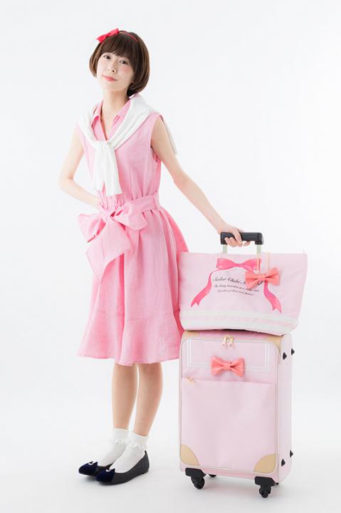 美少女戦士セーラームーン　トローリーバッグ　セーラーちびムーンモデル　キャリーバッグ