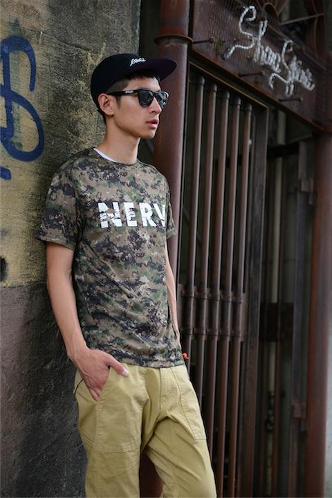 RADIOEVA　NERVカモフラTシャツ