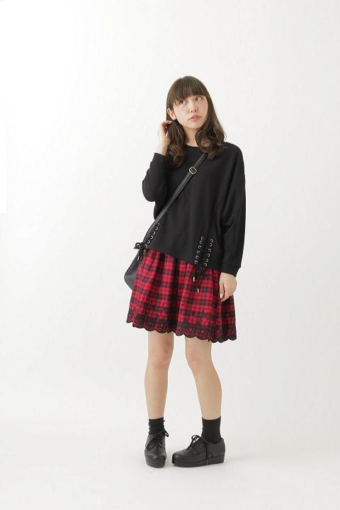 カードキャプターさくらコラボ魔法陣チェックスカート