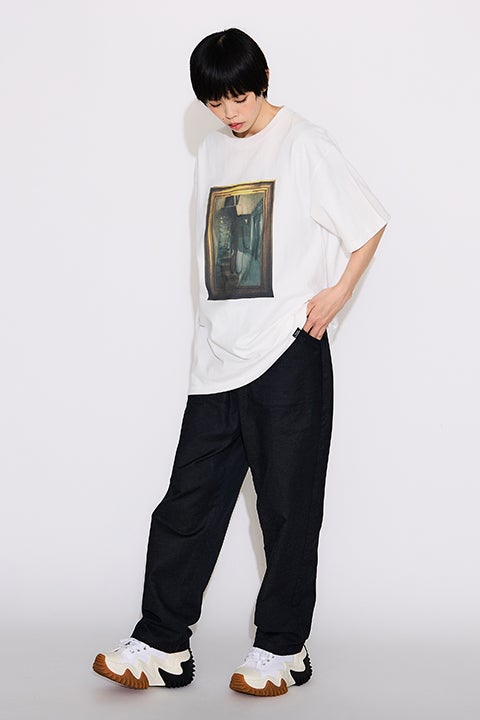 かくれんぼ モデル Tシャツ めっちゃカメレオン