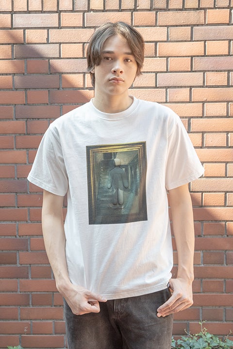 かくれんぼ モデル Tシャツ めっちゃカメレオン