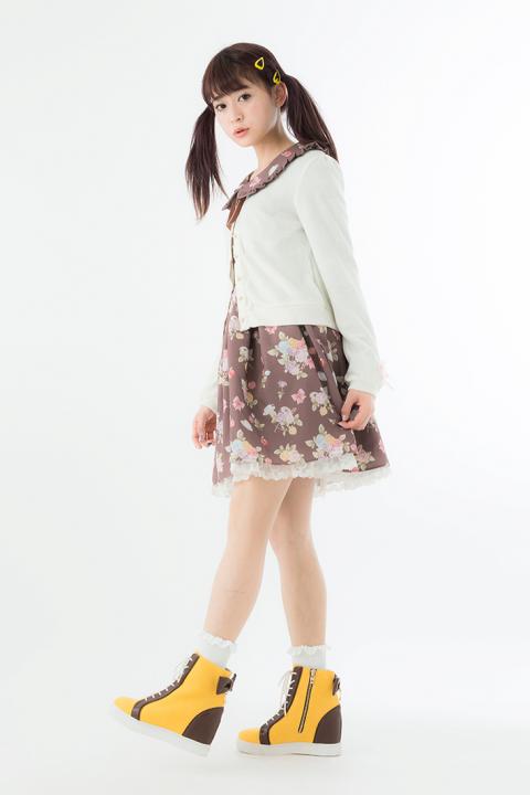 巴マミモデルインヒールスニーカー 魔法少女まどか☆マギカ
