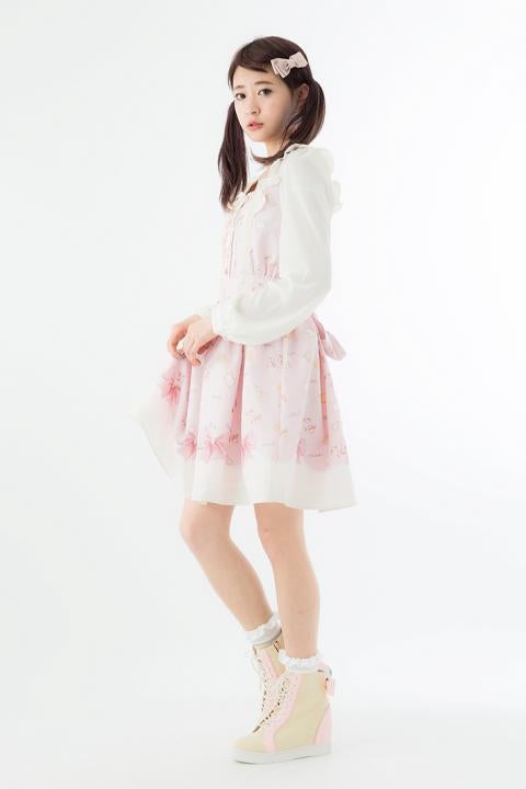 鹿目まどかモデルインヒールスニーカー 魔法少女まどか☆マギカ