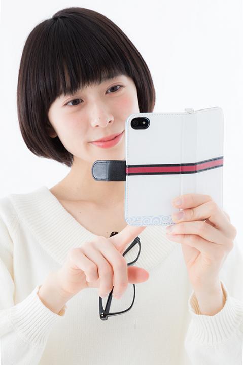 坂田銀時モデルスマートフォンケースiPhone5・5s・SE用 スマホケース 銀魂