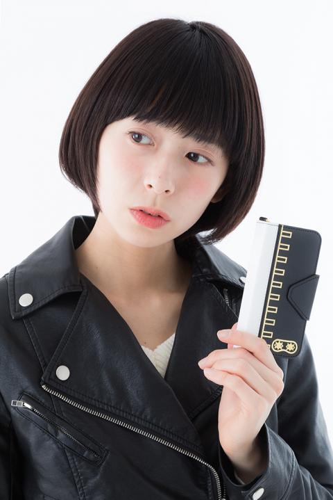 沖田総悟モデルスマートフォンケースiPhone5・5s・SE用 スマホケース 銀魂