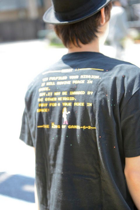 METROID　オープニング・マルチエンディング　Tシャツ　メトロイド