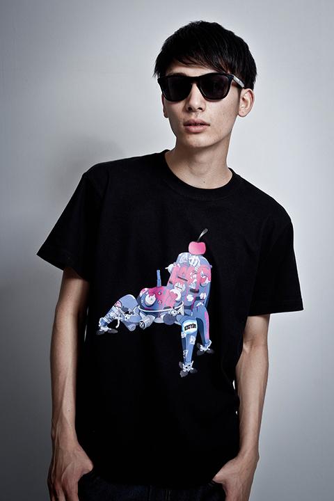 攻殻機動隊S.A.C.シリーズ　TACHIKOMA ICECREAM　Tシャツ