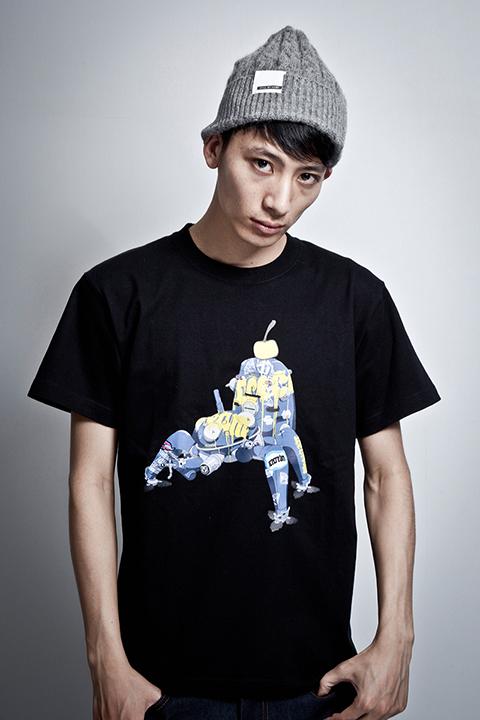 攻殻機動隊S.A.C.シリーズ　TACHIKOMA ICECREAM　Tシャツ