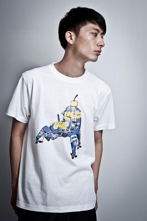 攻殻機動隊S.A.C.シリーズ　TACHIKOMA ICECREAM　Tシャツ