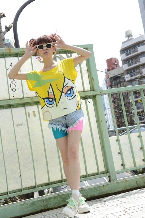 フェイスアップTEE　パンティ&ストッキングwithガーターベルト(パンティ)
