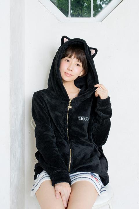 TRIGGER モデル　アニマル耳ボアパーカー レオパードイヤー アイドリッシュセブン
