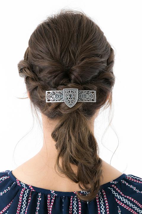 ダリューン モデル　バレッタ ヘアアクセサリー アルスラーン戦記 風塵乱舞