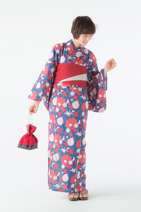 おそ松 モデル　浴衣 巾着 おそ松さん