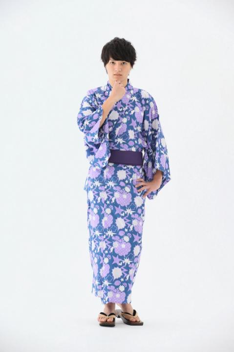 一松 モデル　浴衣 巾着 おそ松さん