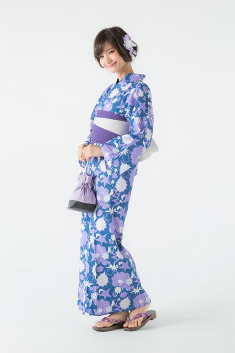 一松 モデル　浴衣 巾着 おそ松さん