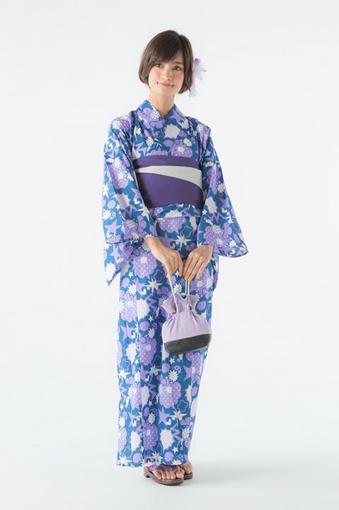 一松 モデル　浴衣 巾着 おそ松さん