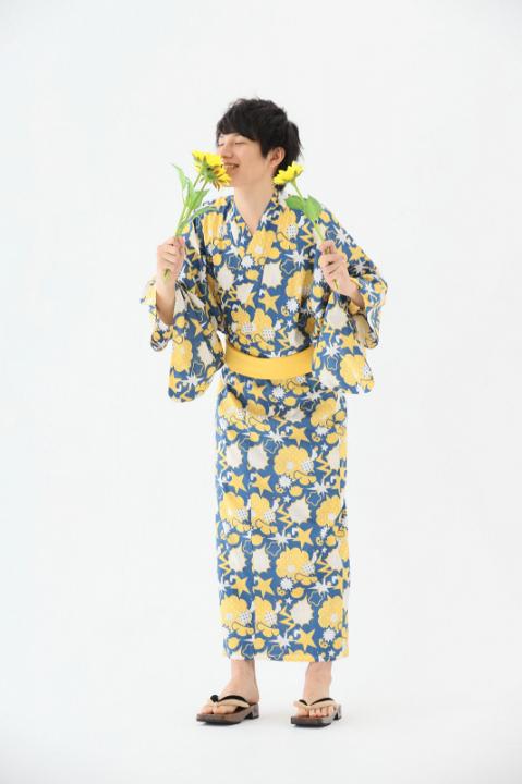 十四松 モデル　浴衣 巾着 おそ松さん