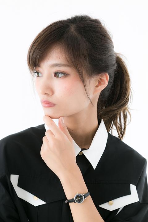 膝丸 モデル　スタンダードベルト 三つ編みベルト リストウォッチ 腕時計 刀剣乱舞-ONLINE-