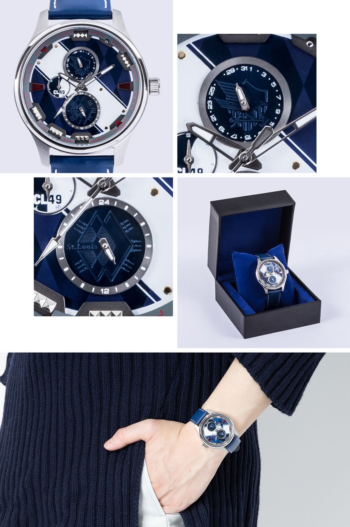 SuperGroupies アズールレーン セントルイスモデル 腕時計