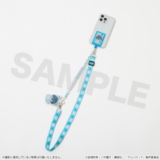 糸師 凛 モデル スマホストラップ＆フォンタブ ※撮影に使用している小物等は付属いたしません。 ©金城宗幸・ノ村優介・講談社／「ブルーロック」製作委員会 SAMPLE