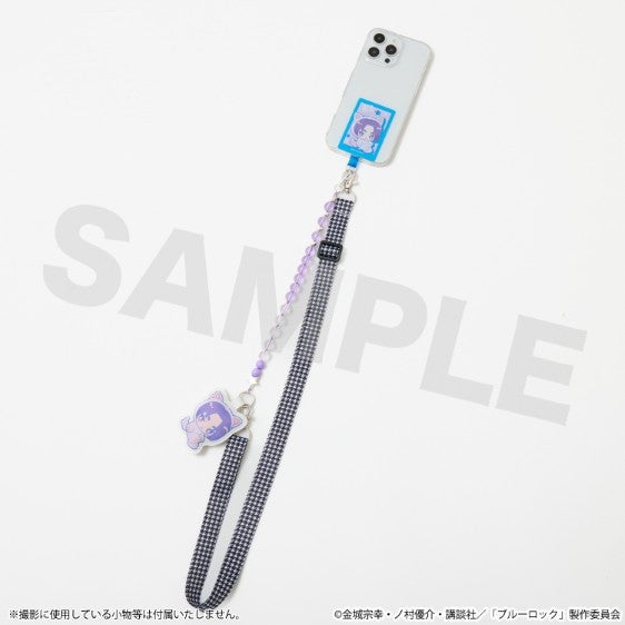 御影 玲王 モデル スマホストラップ＆フォンタブ ※撮影に使用している小物等は付属いたしません。 ©金城宗幸・ノ村優介・講談社／「ブルーロック」製作委員会 SAMPLE