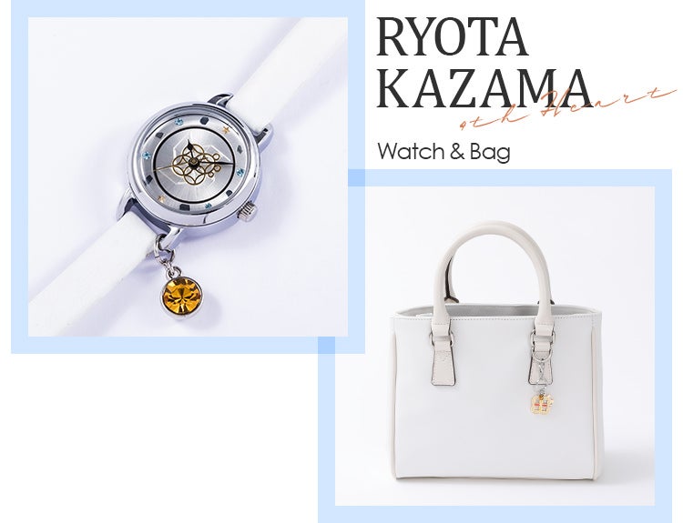 KAZAMA RYOTA Watch 4th Heart & Bag