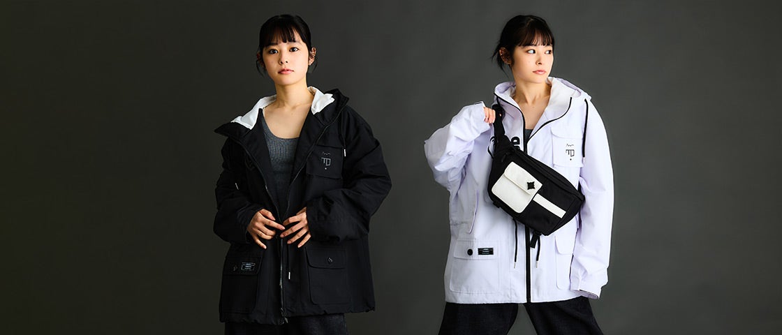 『HUNDRED LINE -最終防衛学園-』より待望のコラボアパレルグッズ登場！