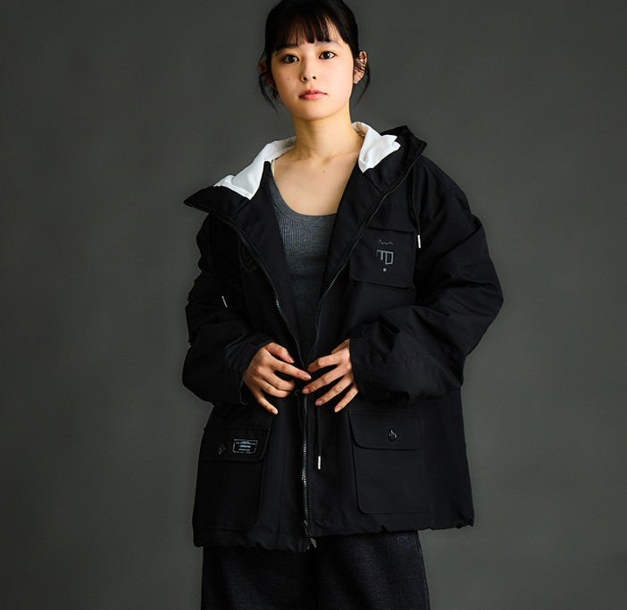 蒼月衛人 モチーフ アウター (Black ver.)