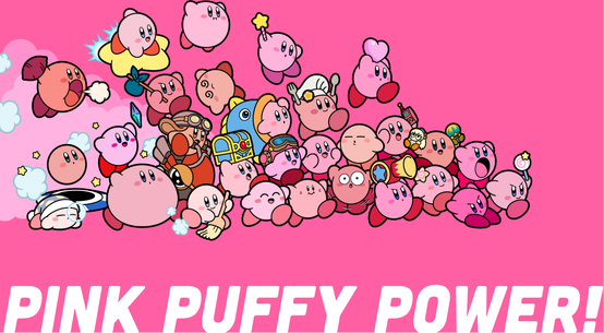 PINK PUFFY POWER!