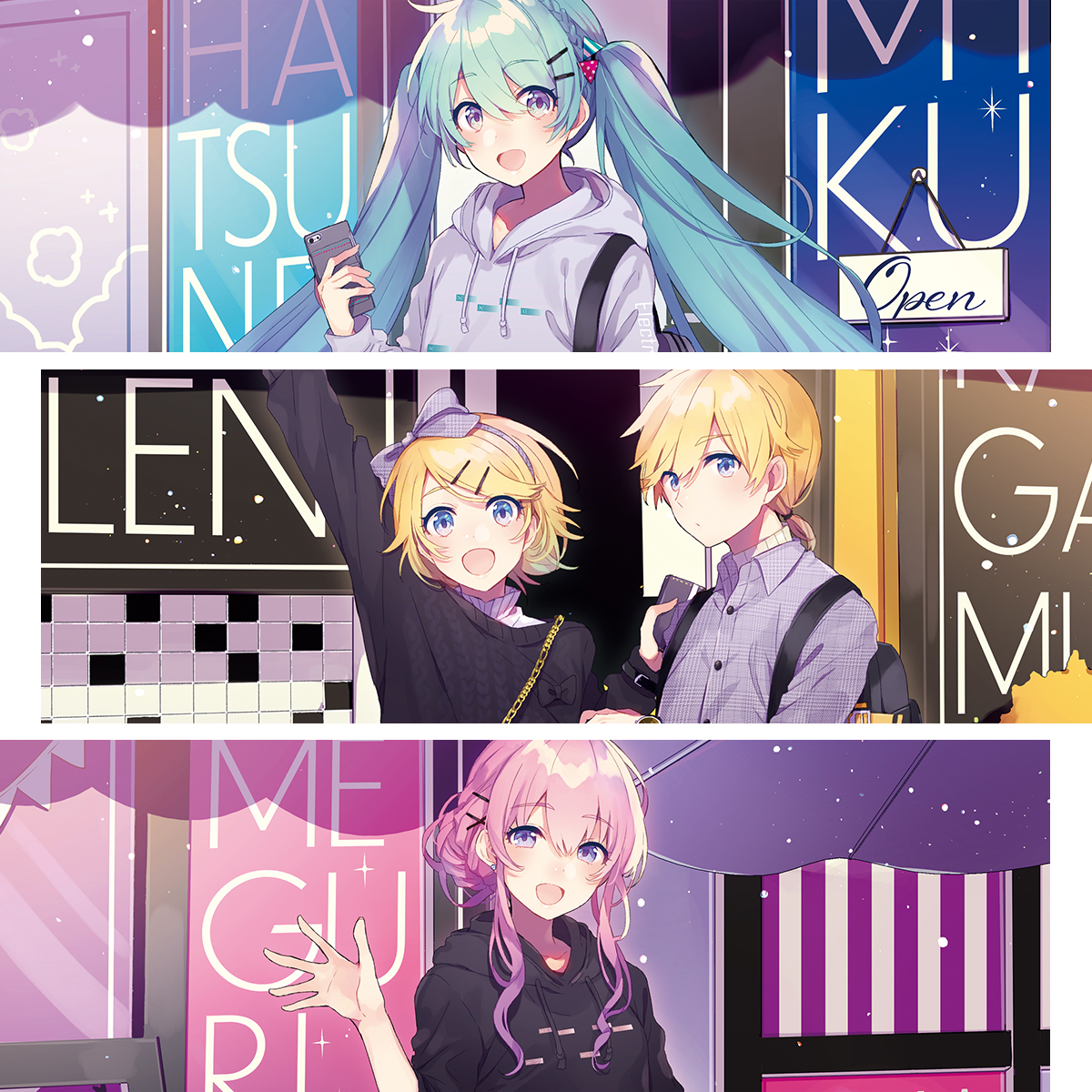 初音ミク などバーチャル シンガーたちとのコラボアイテムが再登場 初音ミク ボカロ Vocaloid ボーカロイド Supergroupies スーパーグルーピーズ