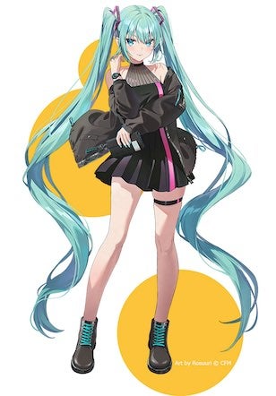 「初音ミク」新作コラボグッズ登場！ Art by Rosuuri © CFM