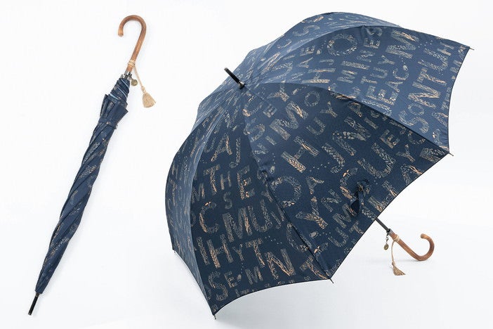 雨の日が特別に感じられる夏目友人帳モデルの傘