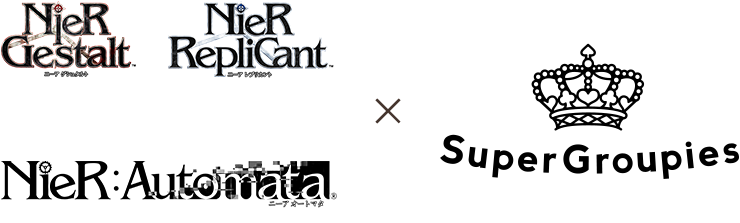NieR Gestalt NieR Replicant NieR Automata × SuperGroupies