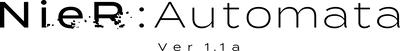 NieR:Automata Ver1.1a ロゴ
