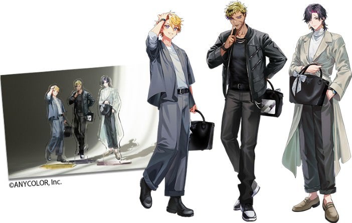 『NIJISANJI EN』コラボ Krisisアパレルグッズが登場！ &copy;ANYCOLOR, Inc.