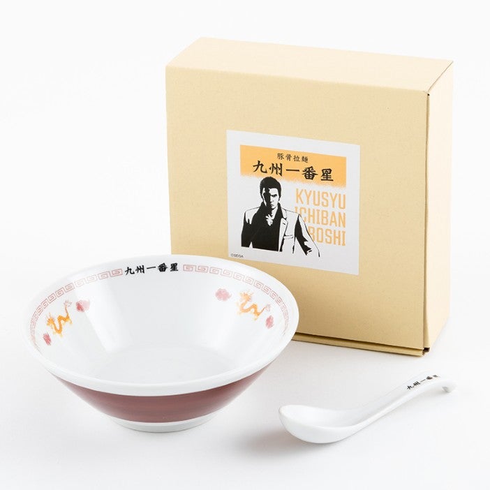 九州一番星 ラーメンどんぶり&レンゲ