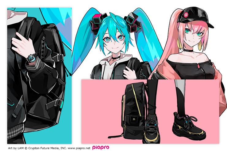 ビビッドでパワフルな 初音ミク たち イラストレーター Lamさんインタビュー 初音ミク ボカロ Vocaloid ボーカロイド Supergroupies スーパーグルーピーズ