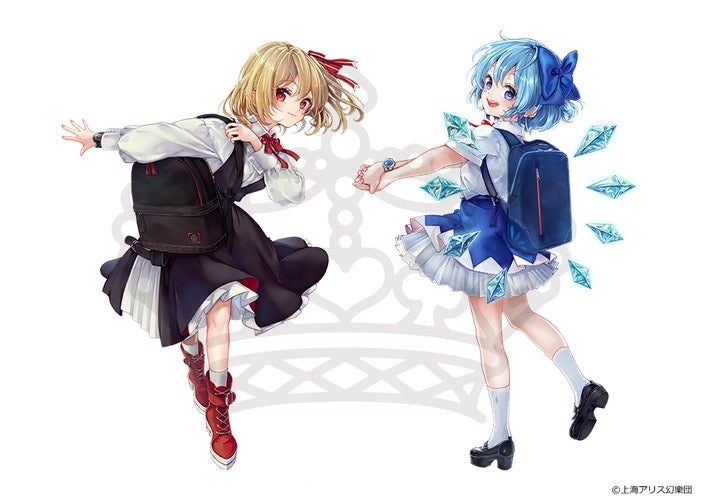 東方project ルーミア チルノ描き下ろし イラストレーター ピスケさんインタビュー 東方project 東方プロジェクト Zun Supergroupies スーパーグルーピーズ