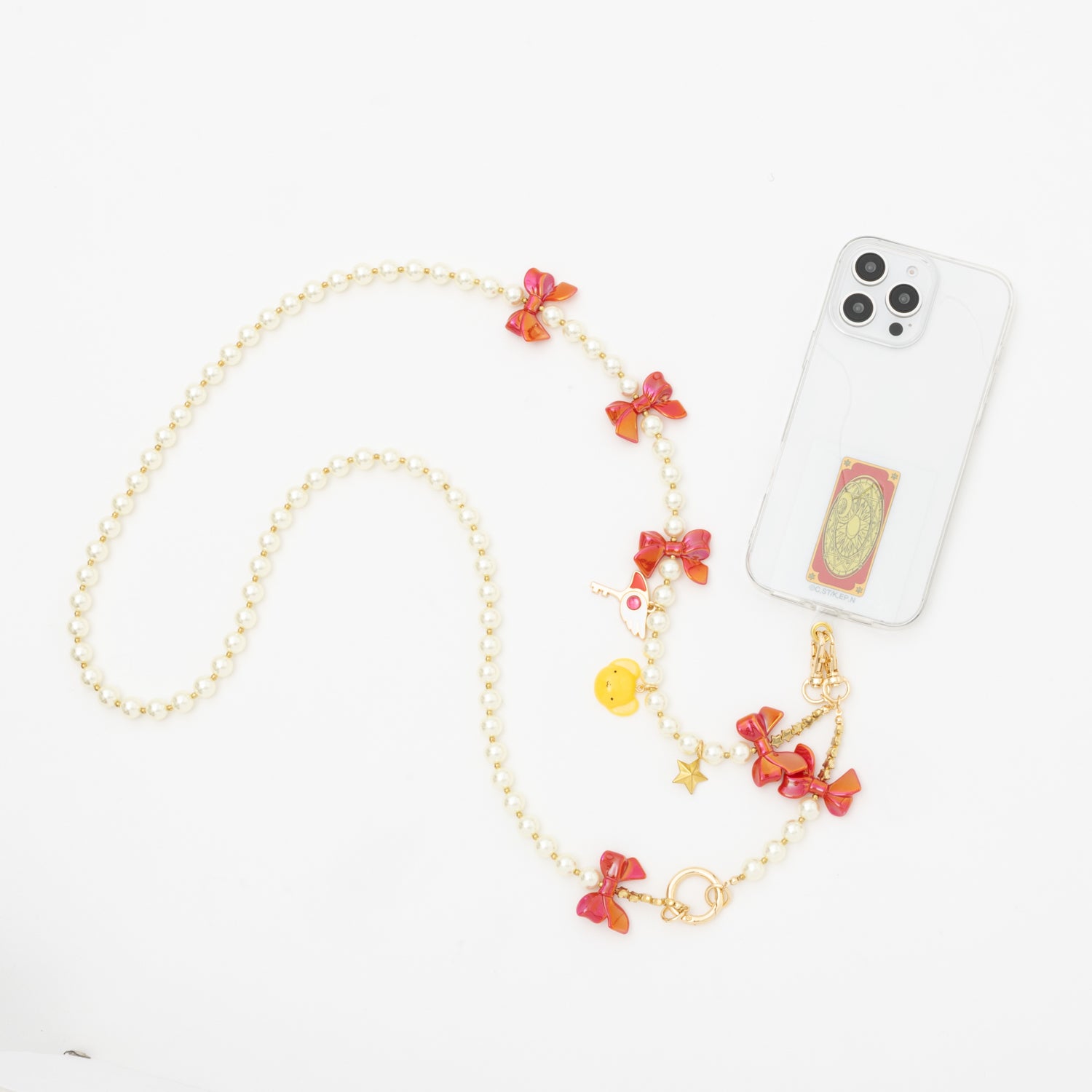 封印の鍵 モデル スマホストラップ&フォンタブ カードキャプターさくら クリアカード編